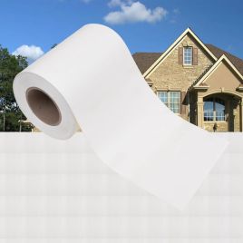 Garden Privacy Screen PVC 70x0.19 m White