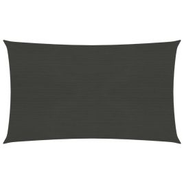 Sunshade Sail 160 g/m2 Anthracite 5x7 m HDPE