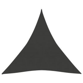 Sunshade Sail 160 g/m2 Anthracite 3x3x3 m HDPE
