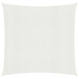 Sunshade Sail 160 g/m2 White 7x7 m HDPE