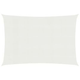 Sunshade Sail 160 g/m2 White 6x8 m HDPE