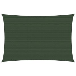 Sunshade Sail 160 g/m2 Dark Green 3x4.5 m HDPE