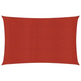 Sunshade Sail 160 g/Red 2.5x3.5 m