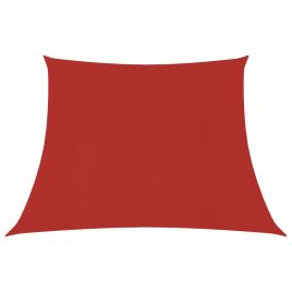 Sunshade Sail 160 g/m2 Red 4/5x4 m HDPE