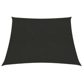 Sunshade Sail 160 g/m2 Black 3/4x2 m HDPE