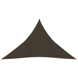 Sunshade Sail 160 g/m2 Brown 5x5x6 m HDPE