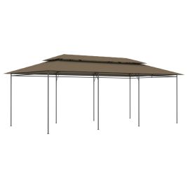Gazebo 600x298x270 cm Taupe 180 g/m2