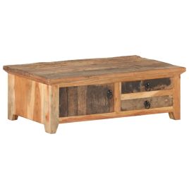Coffee Table 90x50x31 cm Solid Reclaimed Wood