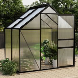 Greenhouse Anthracite Aluminium 2.47 mÂ²