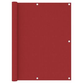 Balcony Screen Red 120x400 cm Oxford Fabric