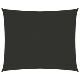 Sunshade Sail Oxford Fabric Rectangular 6x7 m Anthracite