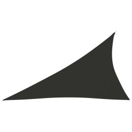 Sunshade Sail Oxford Fabric Triangular 3x4x5 m Anthracite