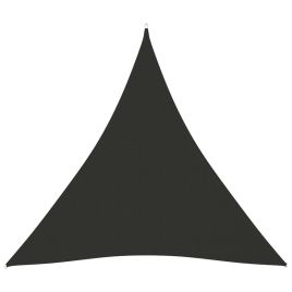 Sunshade Sail Oxford Fabric Triangular 4.5x4.5x4.5 m Anthracite