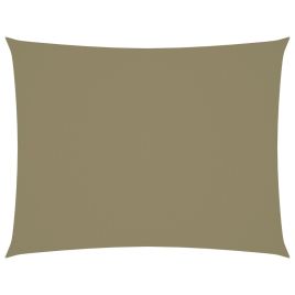 Sunshade Sail Oxford Fabric Rectangular 2.5x4 m Beige