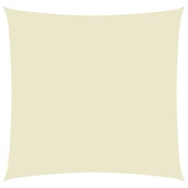 Sunshade Sail Oxford Fabric Square 5x5 m Cream