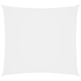 Sunshade Sail Oxford Fabric Square 4x4 m White