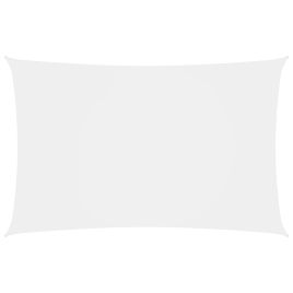 Sunshade Sail Oxford Fabric Rectangular 2x5 m White