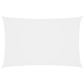 Sunshade Sail Oxford Fabric Rectangular 4x7 m White