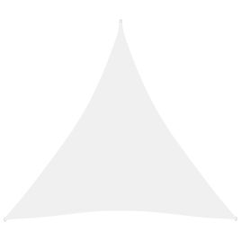 Sunshade Sail Oxford Fabric Triangular 6x6x6 m White