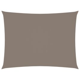 Sunshade Sail Oxford Fabric Rectangular 5x7 m Taupe