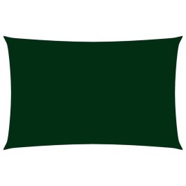 Sunshade Sail Oxford Fabric Rectangular 4x7 m Dark Green