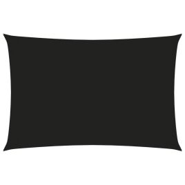 Sunshade Sail Oxford Fabric Rectangular 2x4 m Black