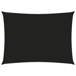 Sunshade Sail Oxford Fabric Rectangular 3x4.5 m Black