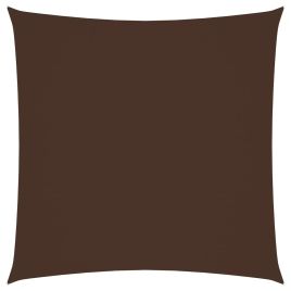Sunshade Sail Oxford Fabric Square 4x4 m Brown