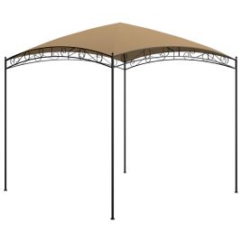 Gazebo 3x3x2.65 m Taupe 180 g/m2