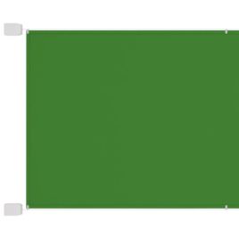 Vertical Awning Light Green 100x600 cm Oxford Fabric