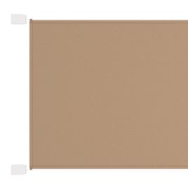 Vertical Awning Taupe 100x1000 cm Oxford Fabric