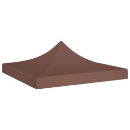 Party Tent Roof 3x3 m Brown 270 g/m2