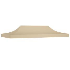 Party Tent Roof 6x3 m Beige 270 g/m2