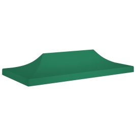 Party Tent Roof 6x3 m Green 270 g/m2