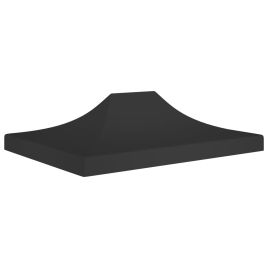 Party Tent Roof 4.5x3 m Black 270 g/m2