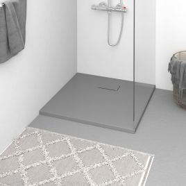 Shower Base Tray SMC Grey 80x80cm