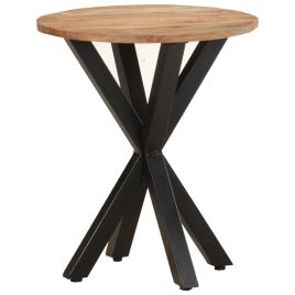Side Table 48x48x56 cm Solid Acacia Wood