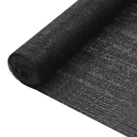 Privacy Net Black 2x10 m HDPE 75 g/m2