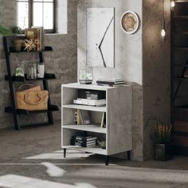 Sideboard Concrete Grey 57x35x70 cm Engineered Wood