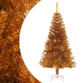 Liro Artificial Christmas Tree with Stand Gold 120cm PET