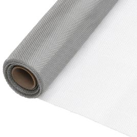 Mesh Screen Stainless Steel 112x2000 cm Silver