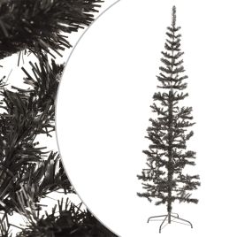 Lauxe Slim Christmas Tree Black 180cm