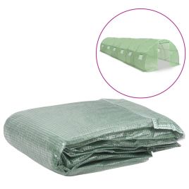 Greenhouse Replacement Cover (27 m2) 300x900x200 cm Green