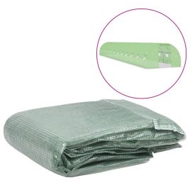 Greenhouse Replacement Cover (54 m2) 300x1800x200 cm Green