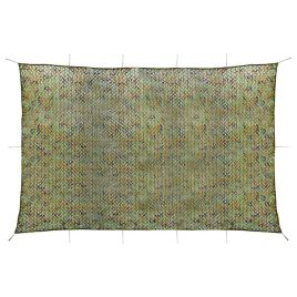 Camouflage Net with Storage Bag 5x6 m Green