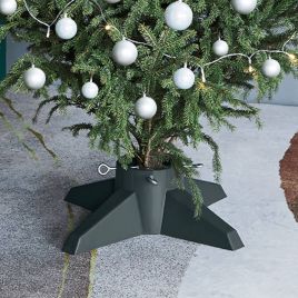 HIVREL Christmas Tree Stand Green 55.5x55.5x15 cm