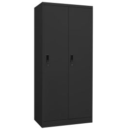 Wardrobe Anthracite 80x50x180cm Steel