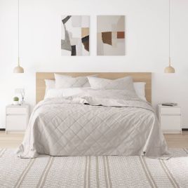 Bedside Cabinets 2 pcs White 40x31x50cm Solid Pinewood