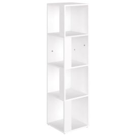 Corner Cabinet White 33x33x132 cm Engineered Wood