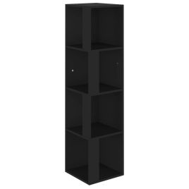 Corner Cabinet Black 33x33x132 cm Engineered Wood